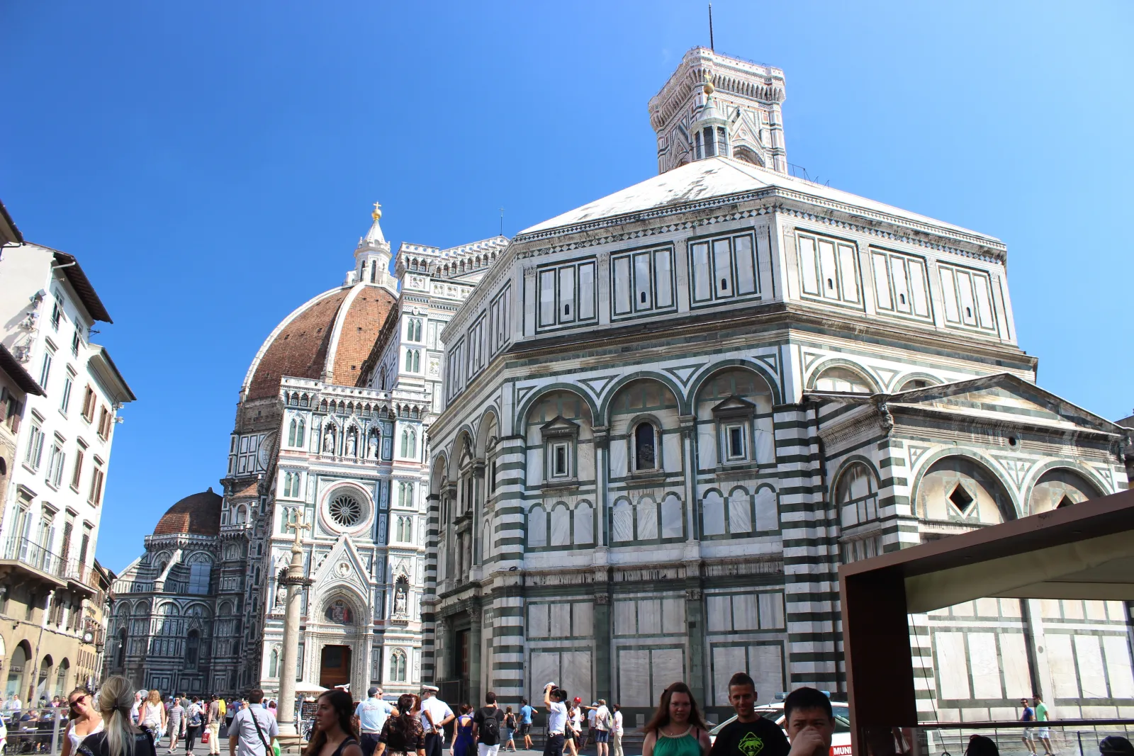 Piazza del Duomo (cathedral, Baptistery, dome if time allows)