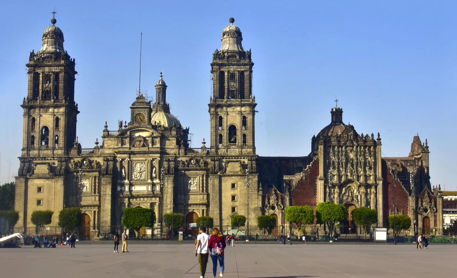 Zócalo, Catedral Metropolitana & Palacio Nacional
