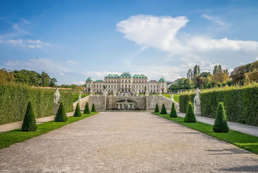 Belvedere Palace gardens